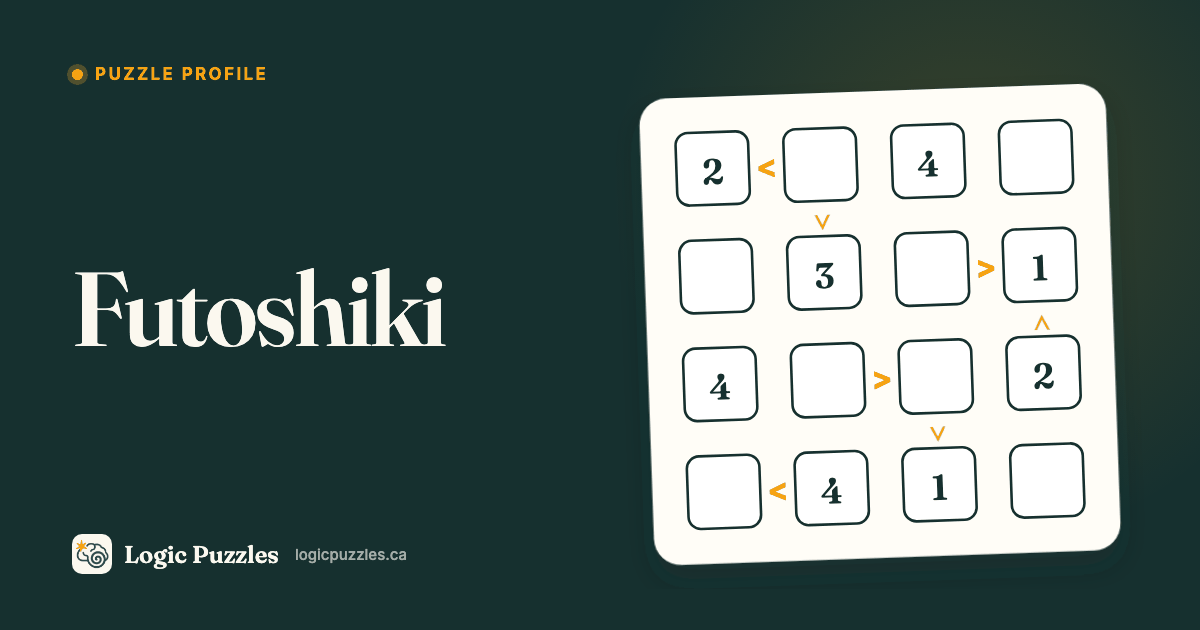Futoshiki and the Arrow of Inequality