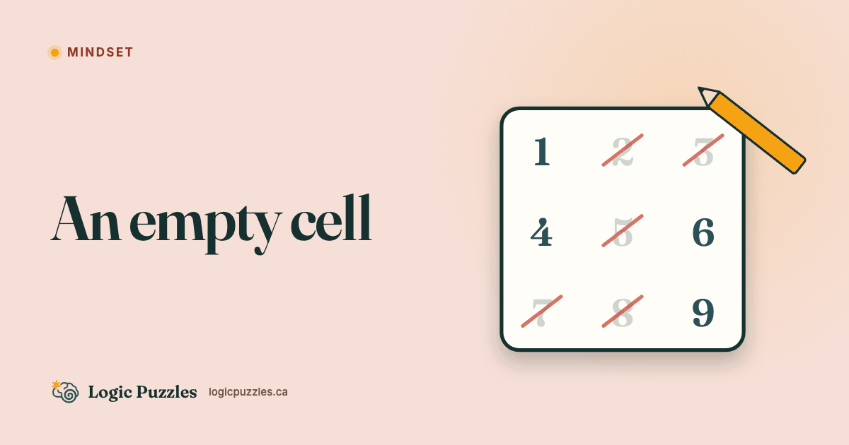 Lessons from an Empty Cell