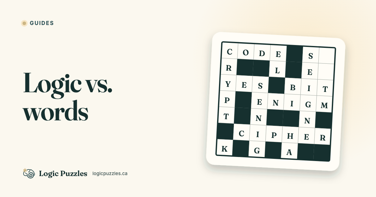 Logic Puzzles vs. Word Puzzles: Which Should You Play?