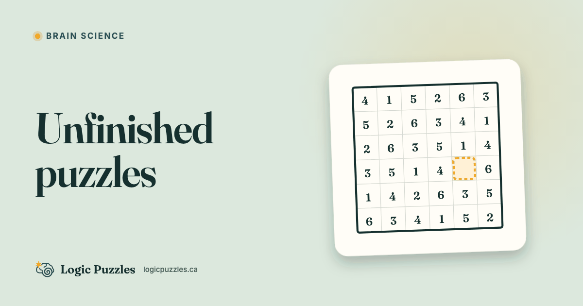 The Waiter's Memory: Why Unfinished Puzzles Won't Leave You Alone