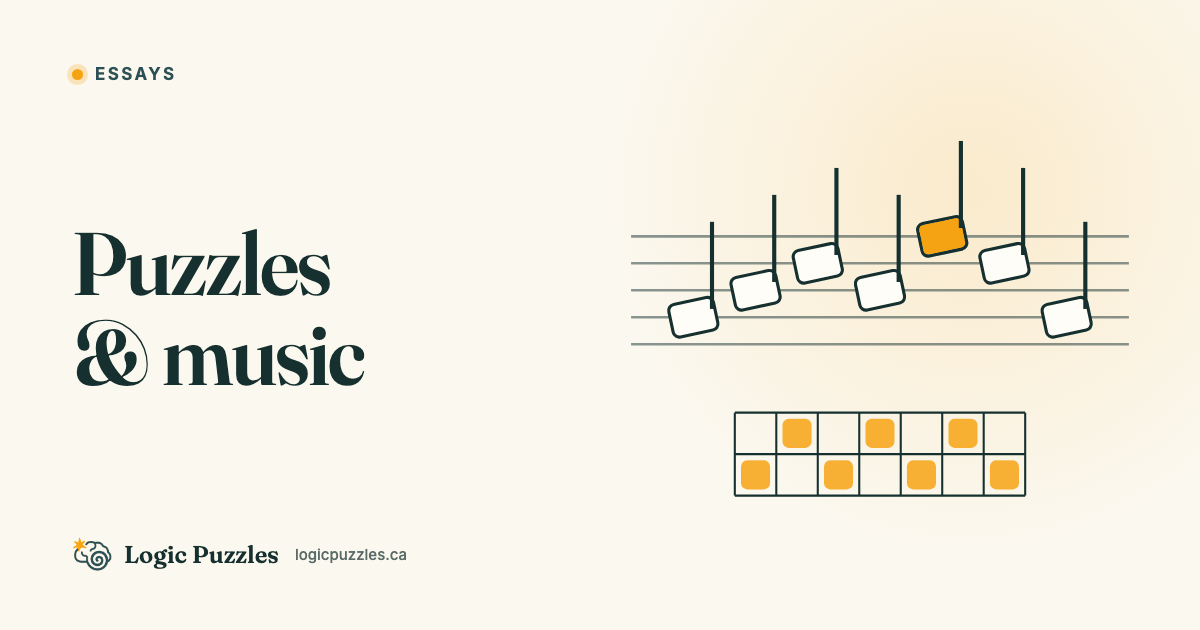 What Puzzles and Music Have in Common